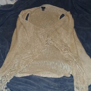 Rue21 Light Brown Women's Poncho